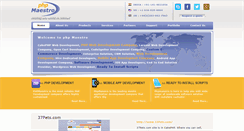Desktop Screenshot of phpmaestro.com